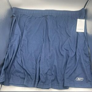 NWT Reebok Men's Blue  Athletic Gym Workout Drawstring Shorts Size XXXL (3XL)‎